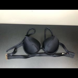 Victoria’s Secret black bathing suit top size 34DD